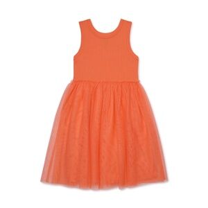 Wonder Nation Girls True Coral Tank TuTu Dress Size 10-12 NEW